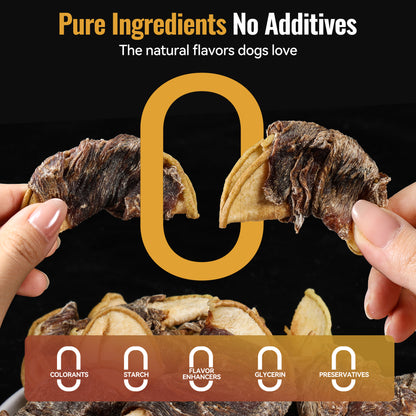 DE TREW Air-Dried Duck and Pear Wrap, no colorants, no starch