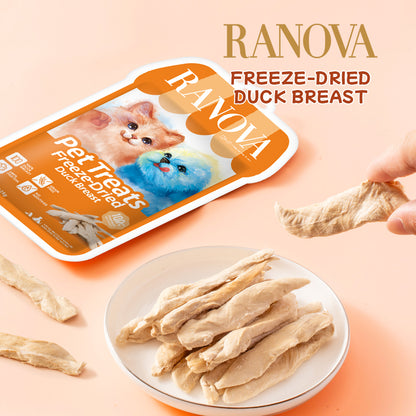 RANOVA Freeze-Dried Duck Fillet Dog & Cat Treats 25g