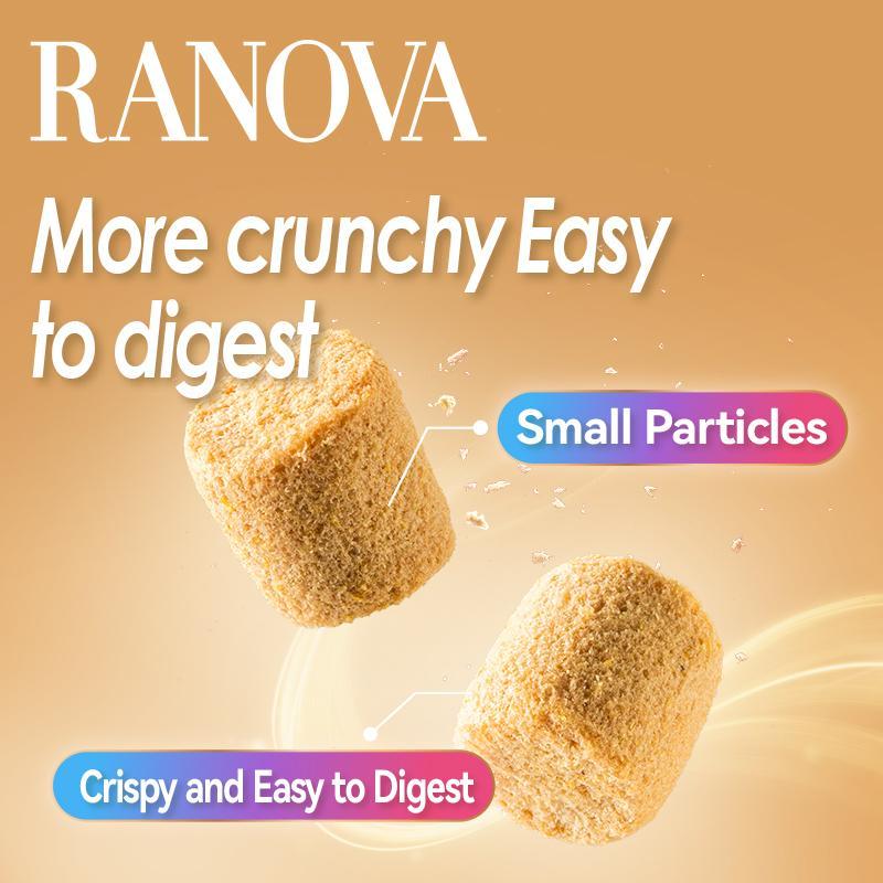 RANOVA chicken freeze-dried crispy and easy to digest cat food