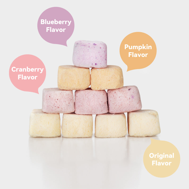 RANOVA Freeze-Dried Yogurt Cubes Dog & Cat Treats, Mixed Flavours 40g