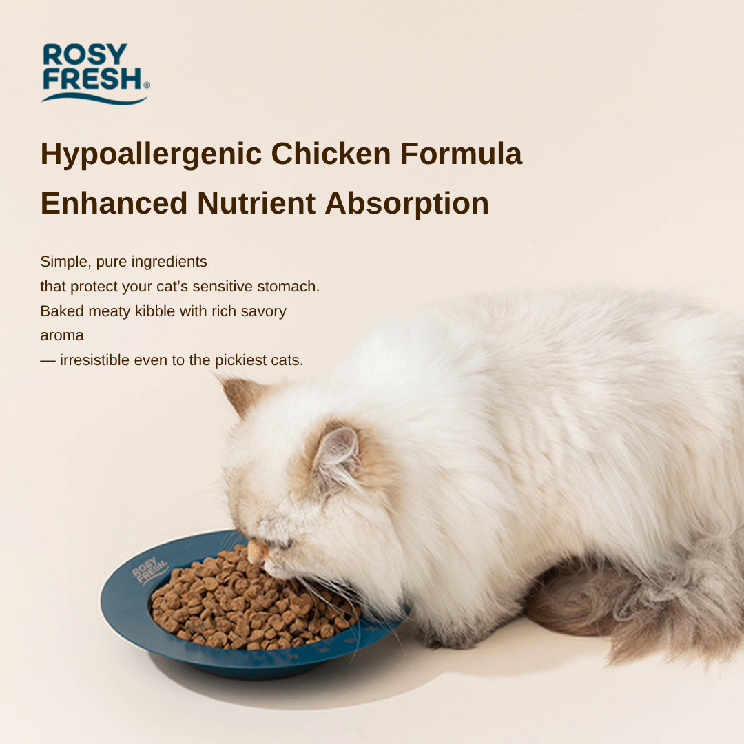 Rosy Fresh Oven-Baked Chicken Recipe Cat Food｜1.6 kg