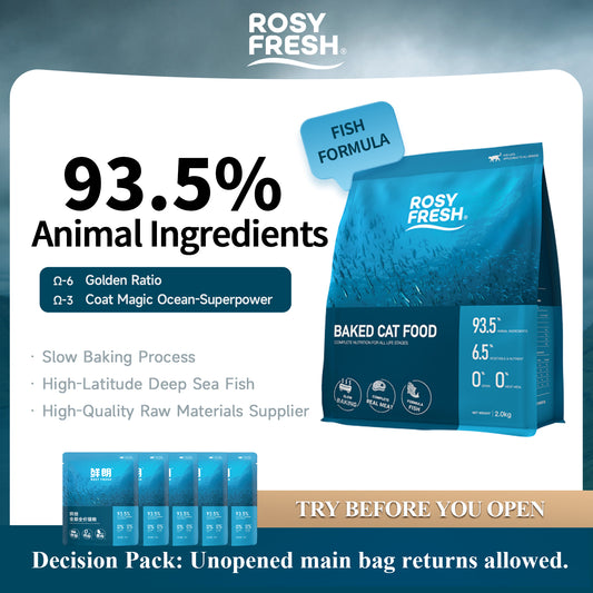 Rosy Fresh Oven-Baked Grain-Free Cat Food｜Fish Recipe 2 kg