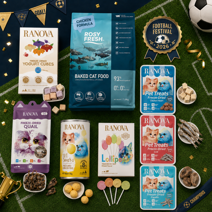 2026 Football Festival Cat Bundle | Cat Food & Freeze-Dried Treat Gift Box